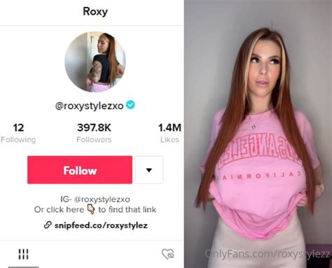 roxy stylez leaked videos|Onlyfans leak roxystylezz